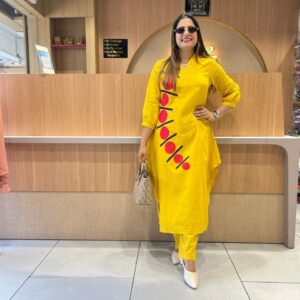 Women's Designer Kurta Pant Set